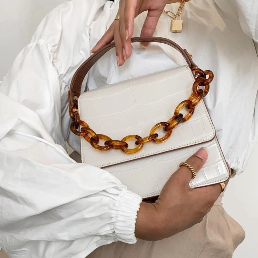 top handle & cross body bag